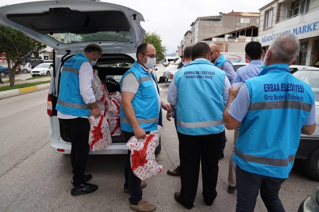 Pandemi Döneminde İş Yerleri Kapalı Olan Esnaflarımızı Yanlız Bırakmadık