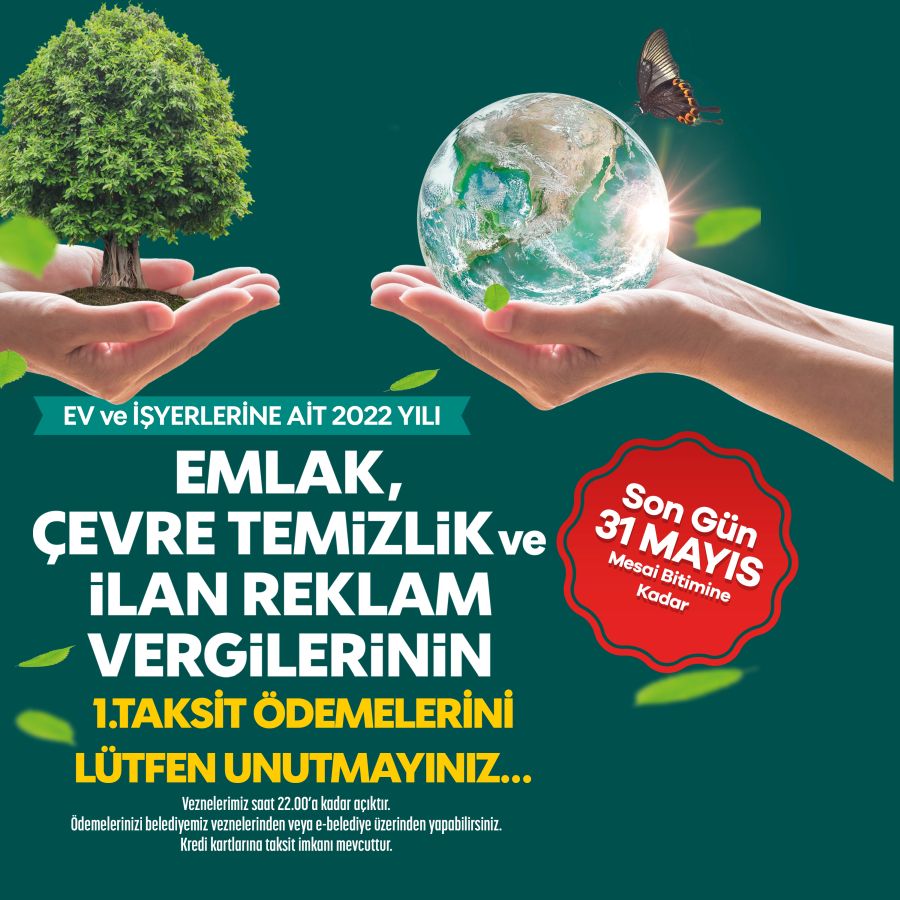 Son Gün 31 Mayıs Mesai Bitimine Kadardır.